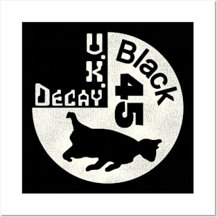 Black 45 Posters and Art